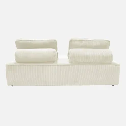 Fauteuil in corduroy 2 zitplaatsen