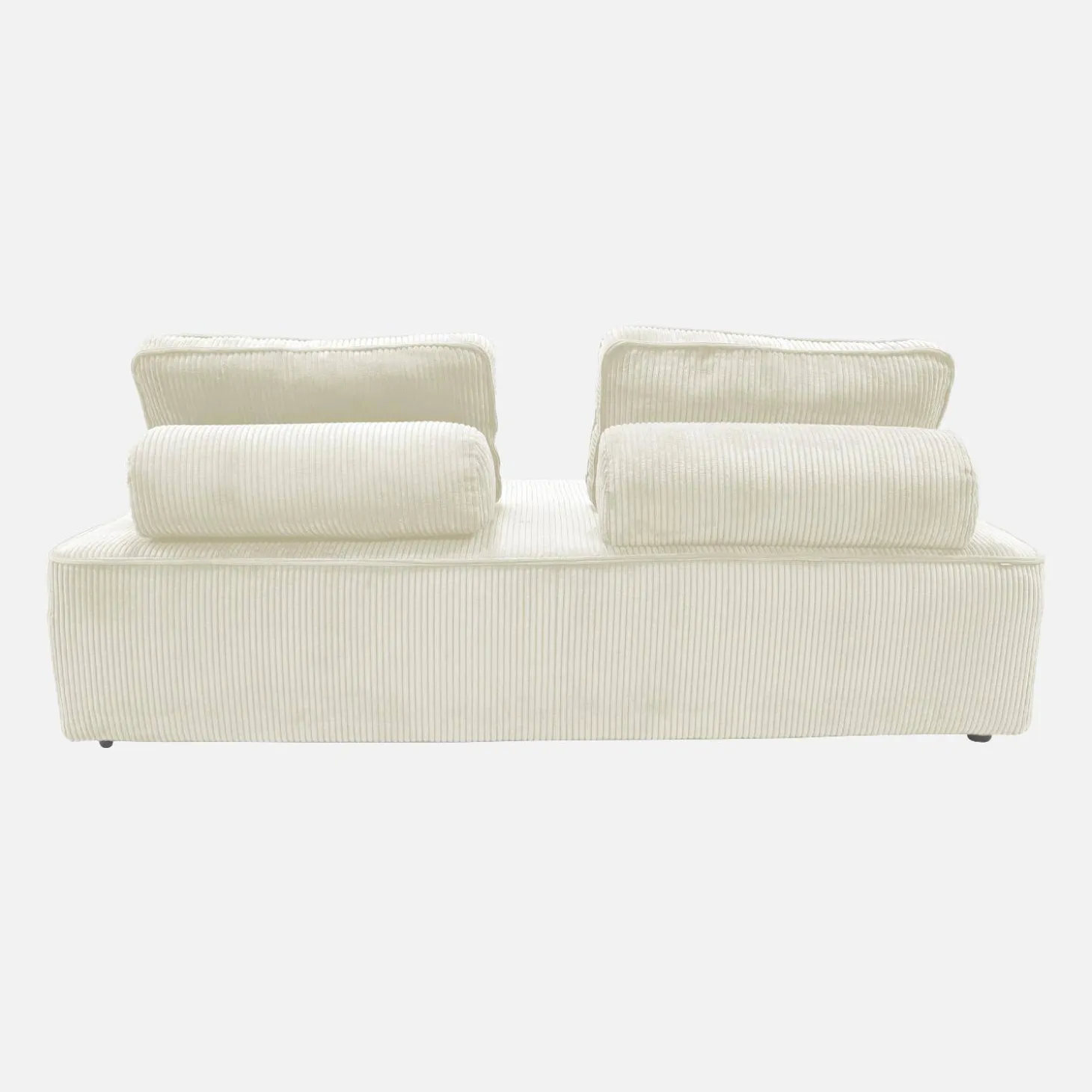 Fauteuil in corduroy 2 zitplaatsen