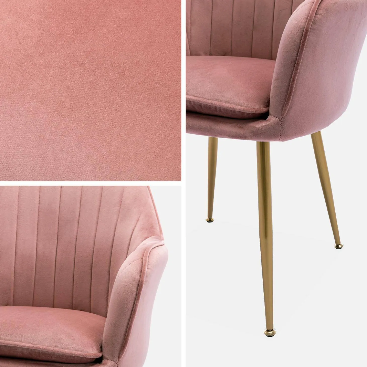 Fauteuil, L57 x B59 x H84,5