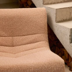Fauteuils alpaca-effect stof Sokol 1 zitplaats (set van 2)