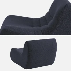 Fauteuils alpaca-effect stof Sokol 1 zitplaats (set van 3)