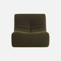 Fauteuils boucléstof Sokol 1 zitplaats (set van 2)