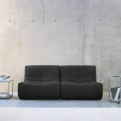 Fauteuils boucléstof Sokol 1 zitplaats (set van 2)