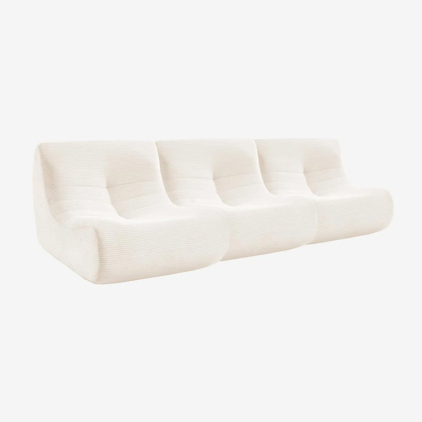Fauteuils corduroy Sokol 1 zitplaats (set van 3)