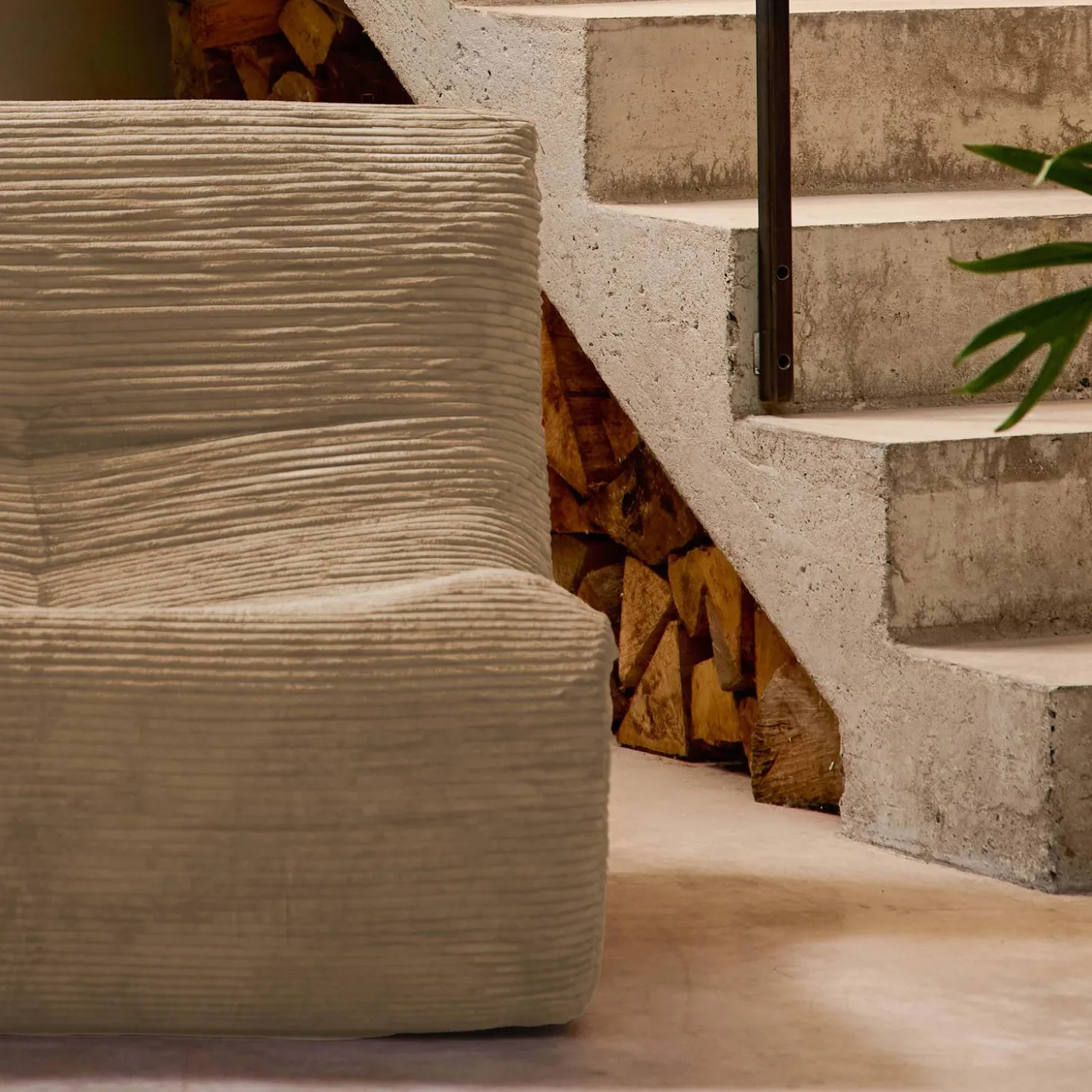 Fauteuils corduroy Sokol 1 zitplaats (set van 3)