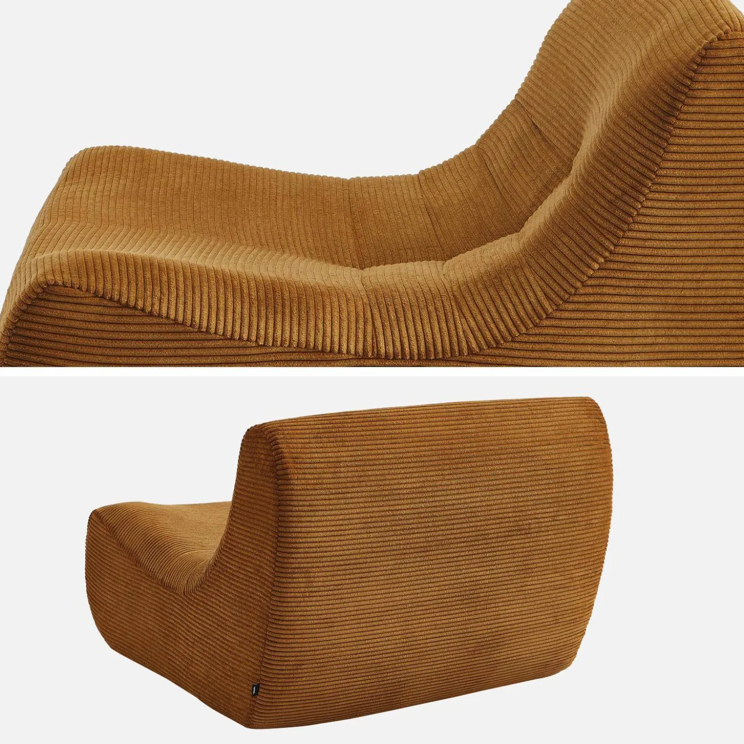 Fauteuils corduroy Sokol 1 zitplaats (set van 3)