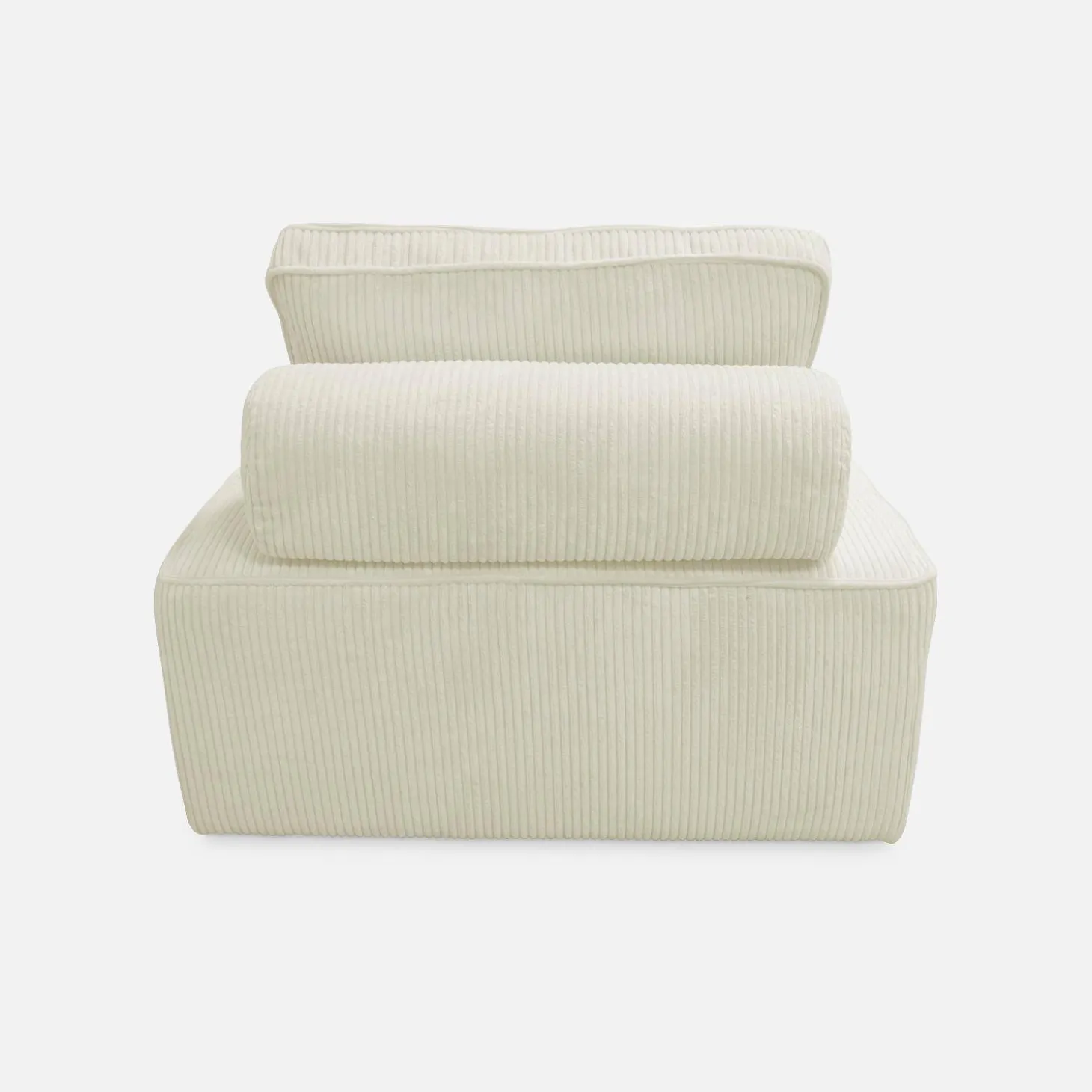Fauteuils corduroy 1 zitplaats (set van 3)