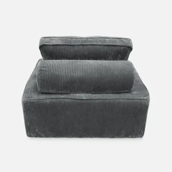 Fauteuils corduroy 1 zitplaats (set van 3)