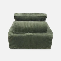 Fauteuils corduroy 1 zitplaats (set van 2)