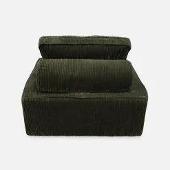 Fauteuils corduroy 1 zitplaats (set van 3)
