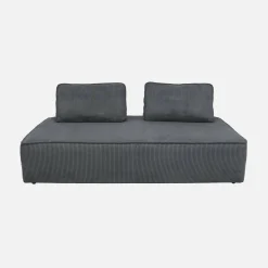Fauteuils in corduroy 2 zitplaatsen (set van 2)