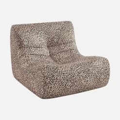 Fauteuil stof Sokol 1 zitplaats luipaardprint