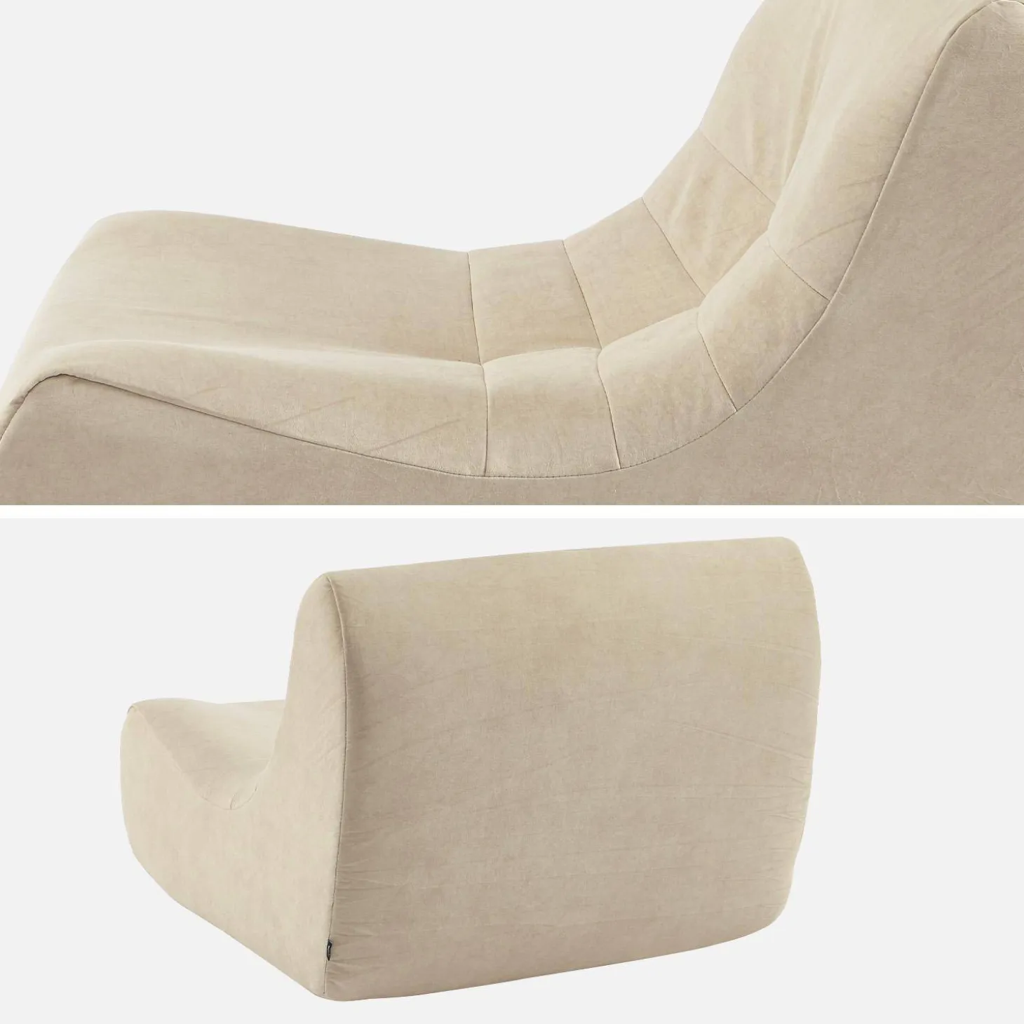Fauteuils waterafstotend velours Sokol 1 zitplaats (set van 3)