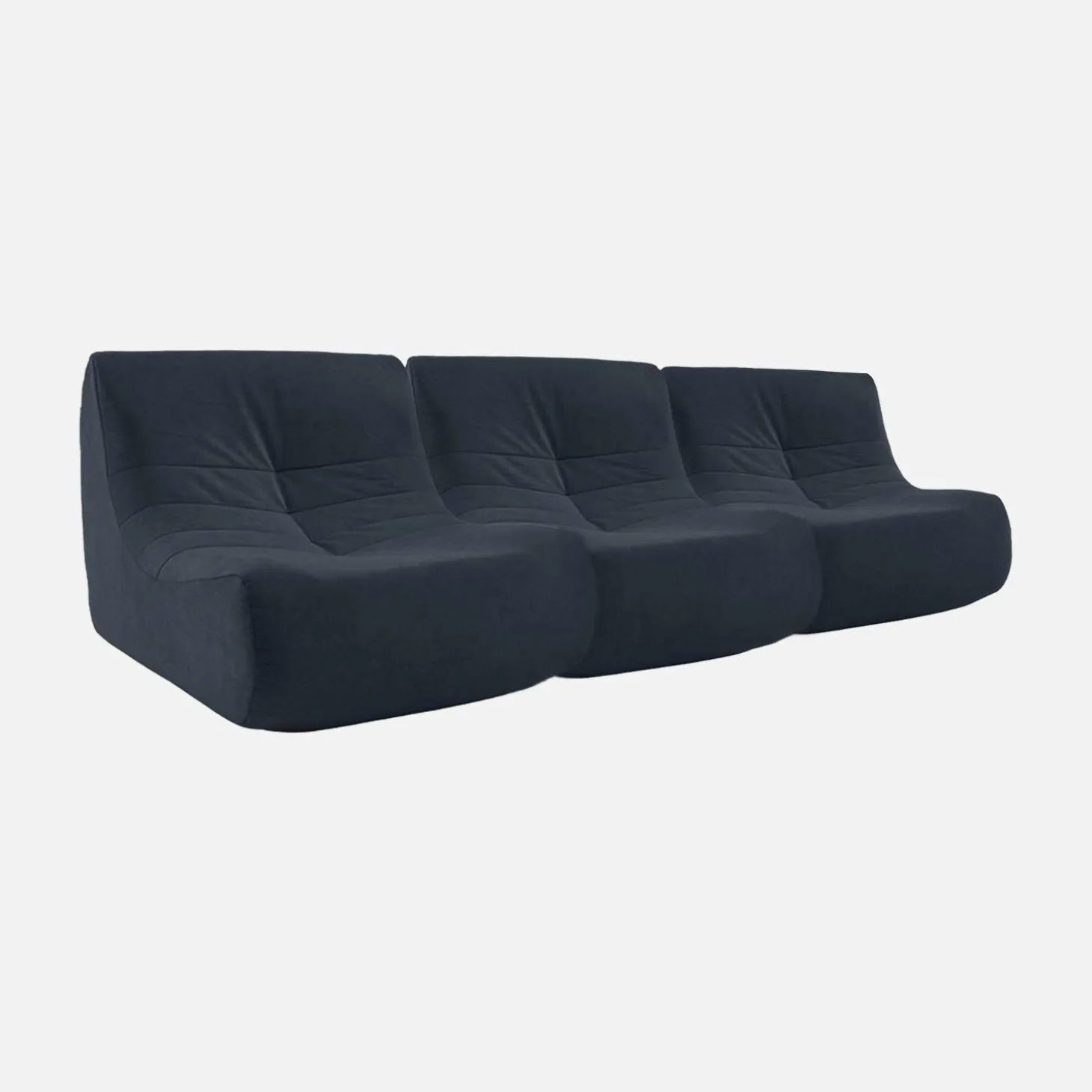Fauteuils waterafstotend velours Sokol 1 zitplaats (set van 3)