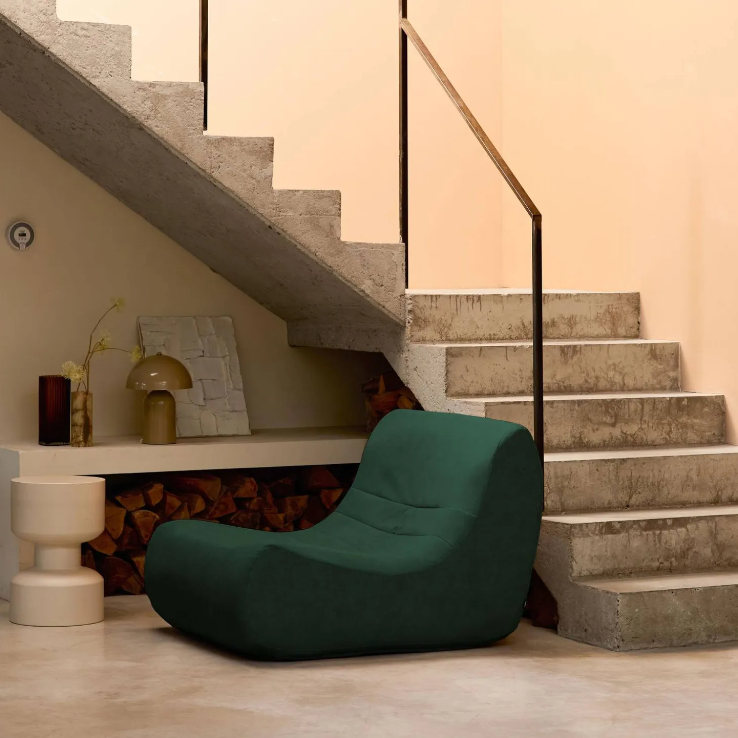 Fauteuil waterafstotend velours Sokol 1 zitplaats