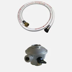Gasslang kit + Quick-on propaan 27mm regelaar