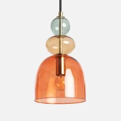 Glazen hanglamp voor binnen Ø15cm