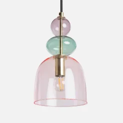 Glazen hanglamp voor binnen Ø15cm