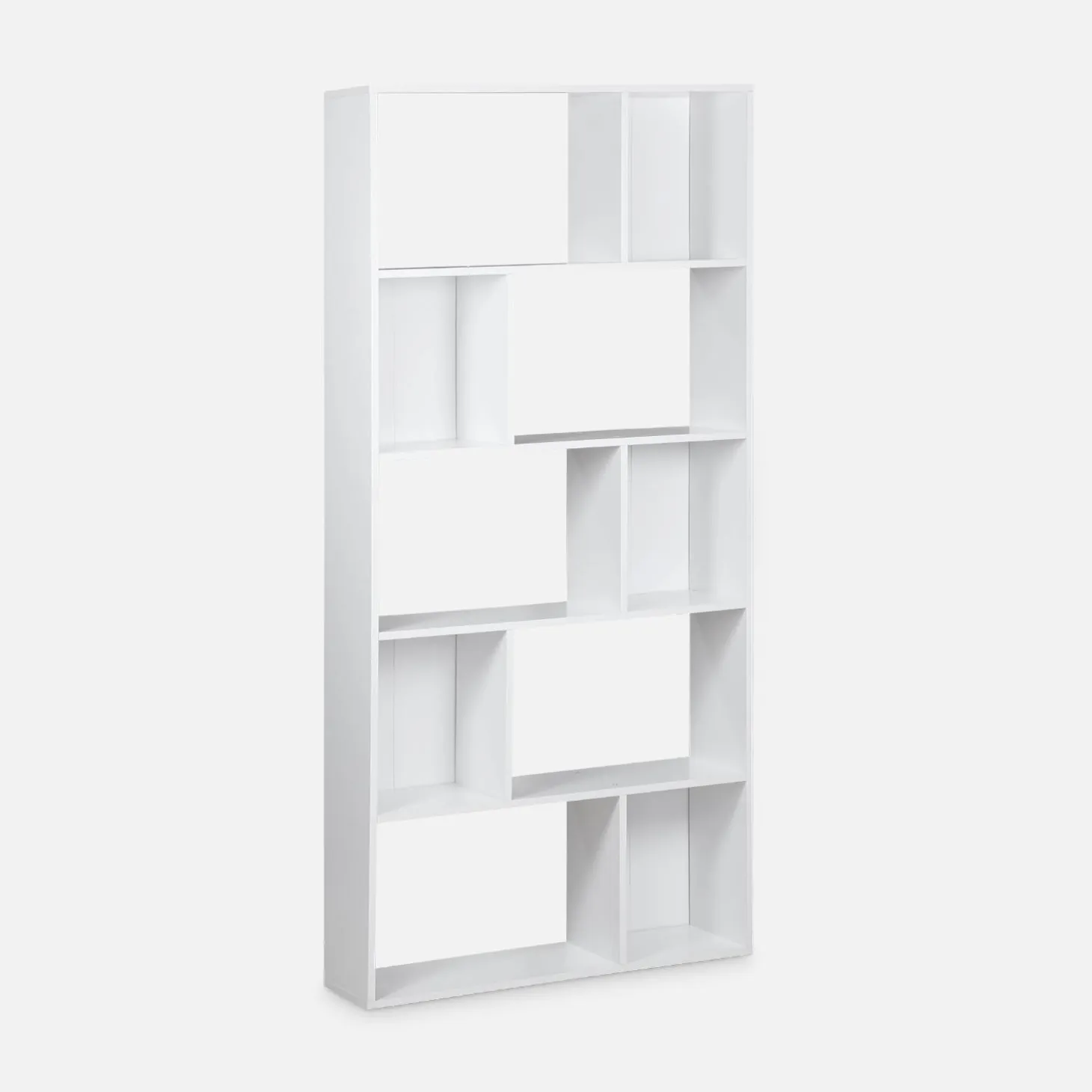 Half open boekenkast met 10 vakken