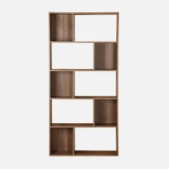 Half open boekenkast met 10 vakken