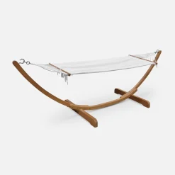 Hangmat met houten standaard
