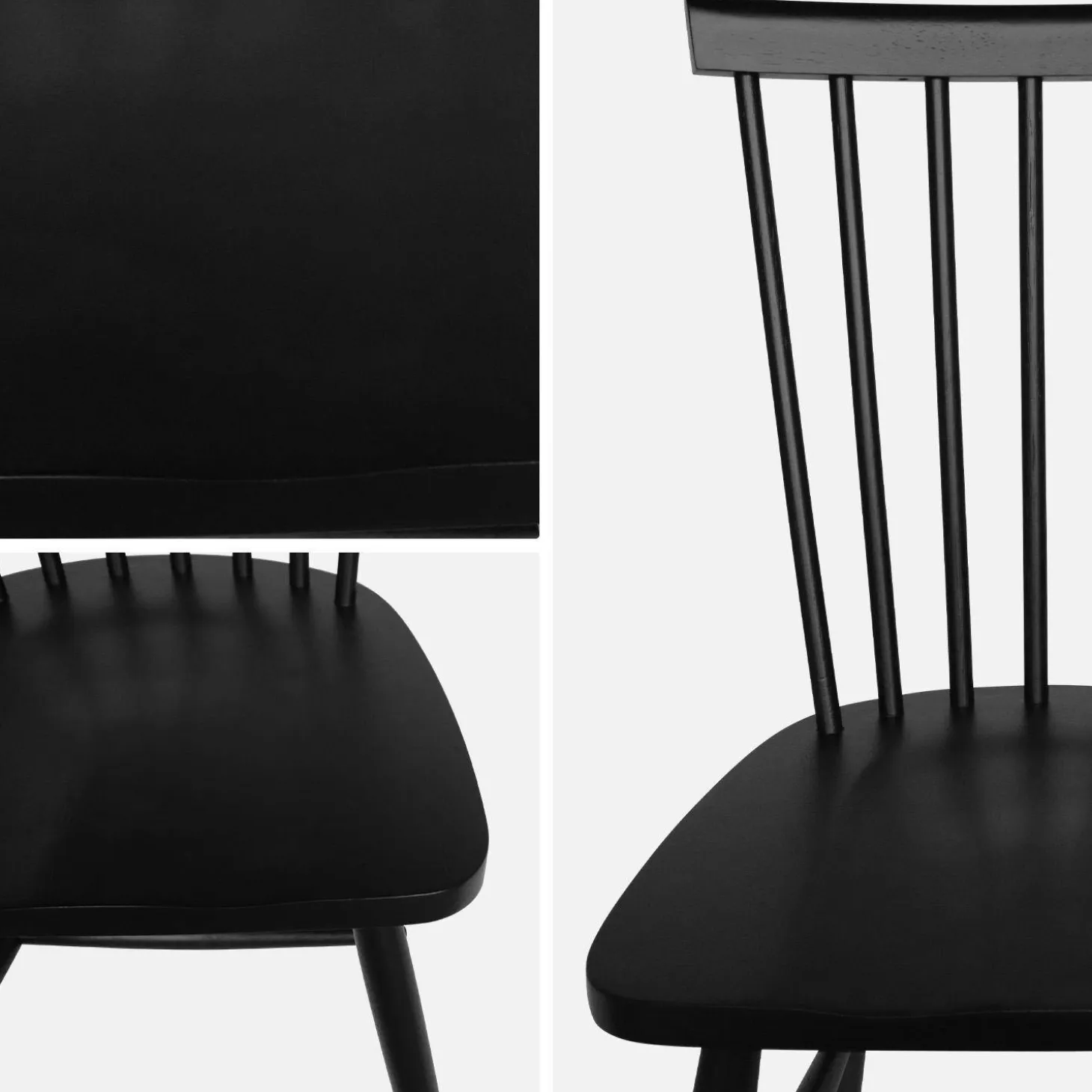 Hevea houten stoel (set van 4)