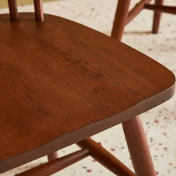 Hevea houten stoel (set van 4)