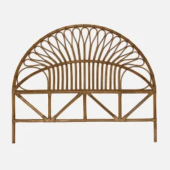 Hoofdeinde van donker rotan
