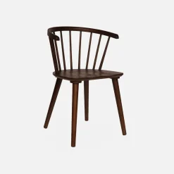 Houten en multiplex barstoel (set van 4)