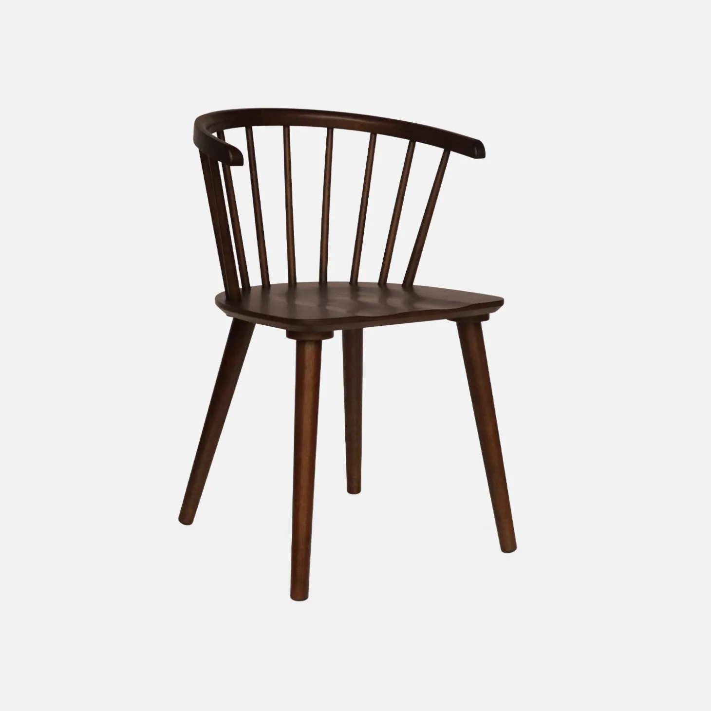 Houten en multiplex barstoel (set van 4)