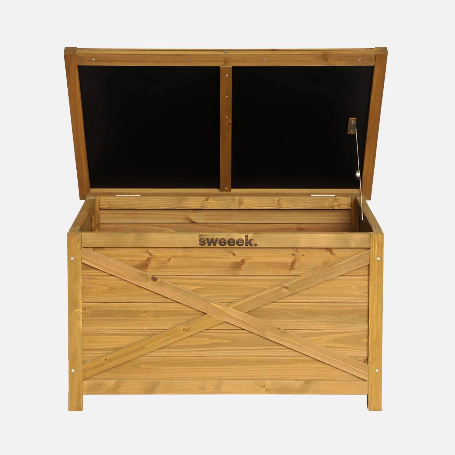 Houten opbergkist 80 cm