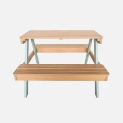 Houten picknicktafel voor kinderen 2 zitplaatsen