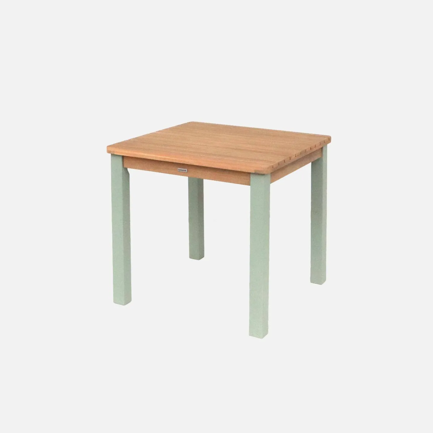 Houten tafel voor kinderen binnen/buiten, 2 stoelen