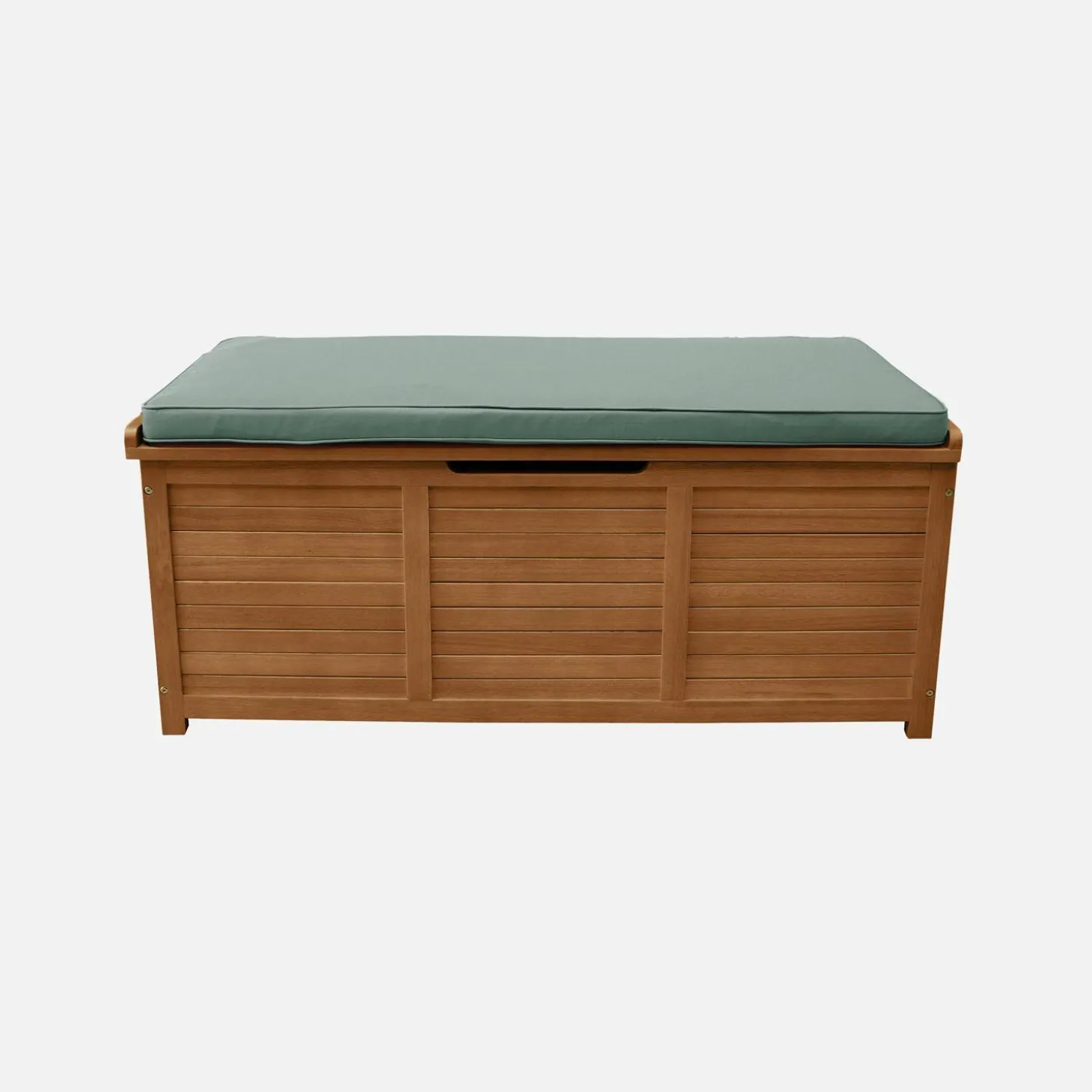 Houten tuinbox 200L met gasveren