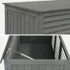 Houten tuin opbergbox 330L