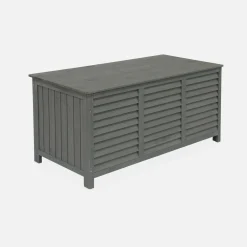 Houten tuin opbergbox 330L