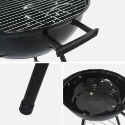 Houtskoolbarbecue Ø39cm
