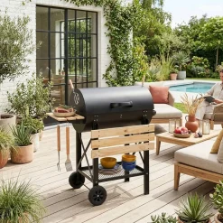 Houtskoolbarbecue en smoker