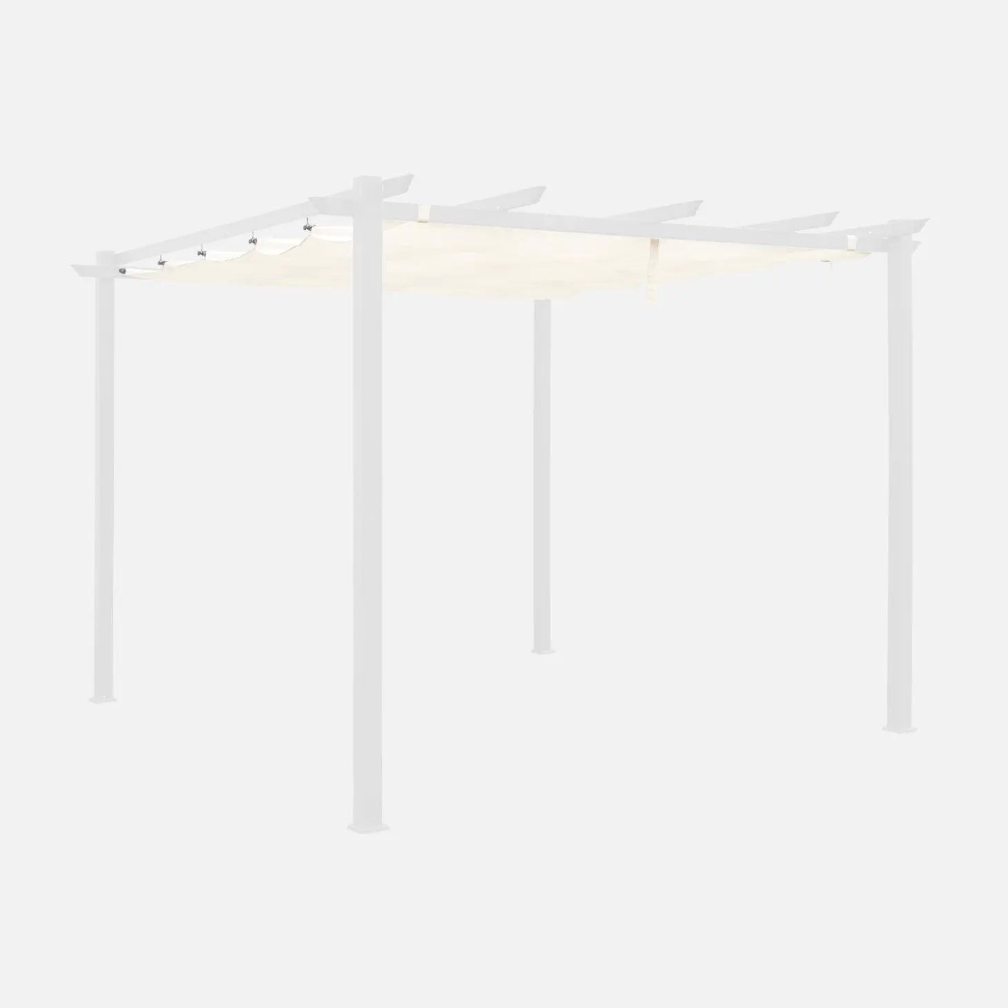 Isla pergola dakbedekking 3x3m