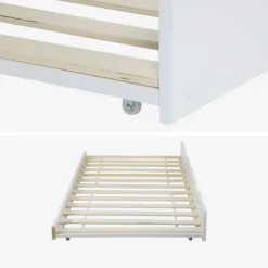 Kinderbedlade van dennenhout