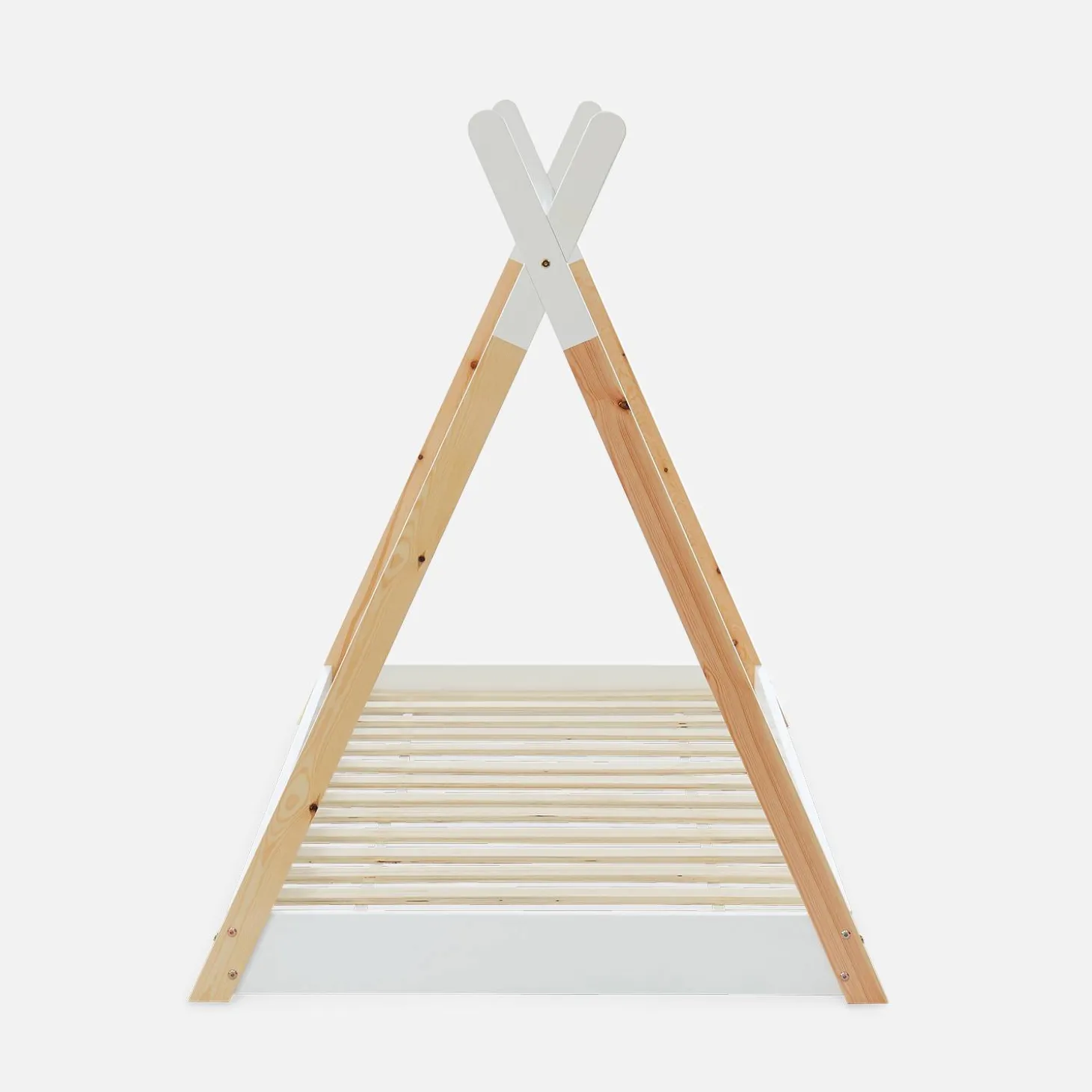 Kinderbed tipi, 90x190cm, lattenbodem inbegrepen