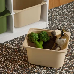 Kinderopbergmeubel 6 gekleurde opbergbakken