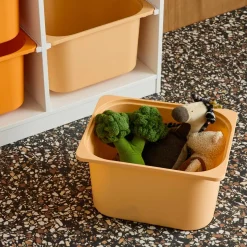 Kinderopbergmeubel 6 gekleurde opbergbakken