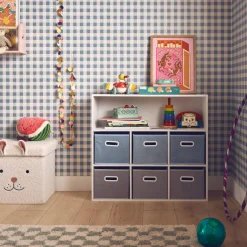 Kinderopbergmeubel, 7 vakken