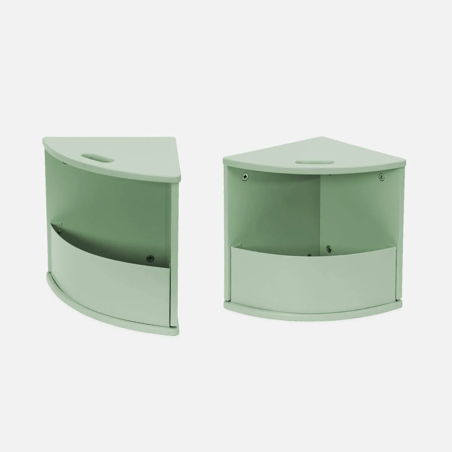 Kindertafel en 4 stoelen met leisteen effect