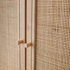 Kledingkast met 2 deuren hangruimte en plank 90cm