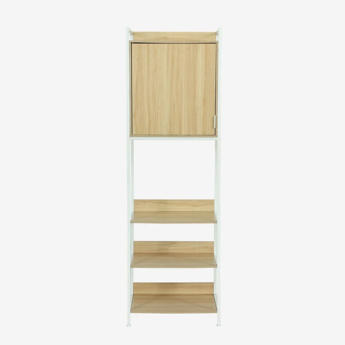 Kledingkast module met 1 deurtje en planken 60cm