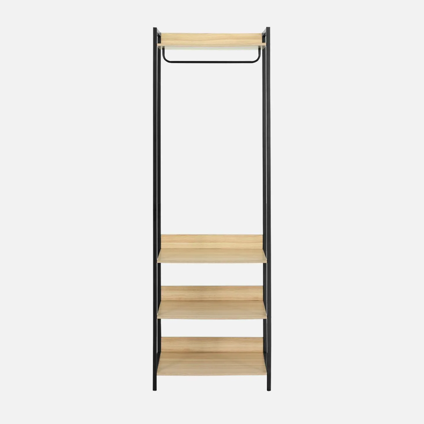 Kledingkast module met hangruimte en planken 60cm