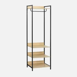 Kledingkast module met hangruimte en planken 60cm
