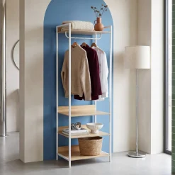 Kledingkast module met hangruimte en planken 60cm